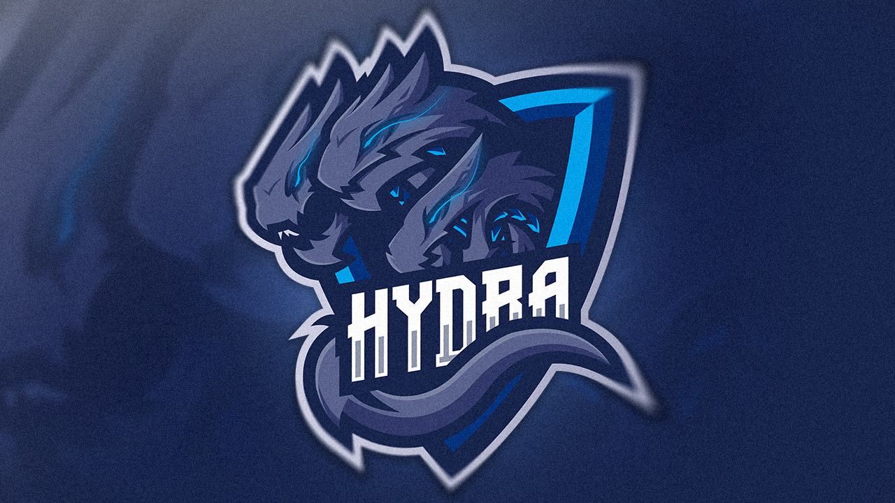 Hydra Mascot logo for sale | streamer overlays