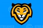 Lion Mascot logo for sale Streamer Overlays